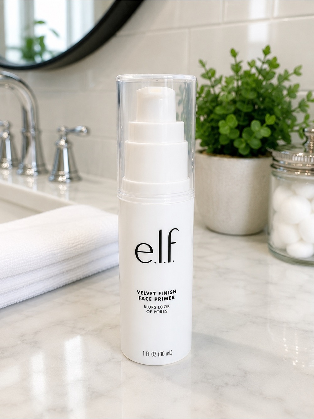 e.l.f. Velvet Finish Face Primer 1 oz / 30 mL